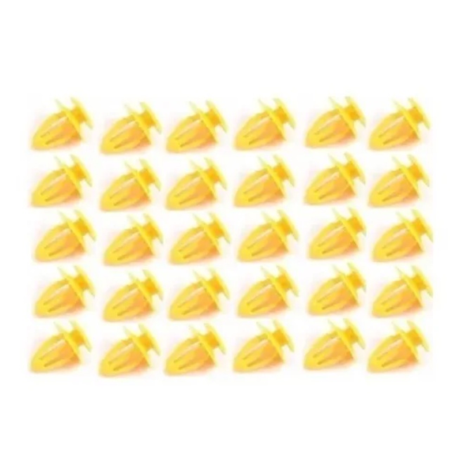 Kit 100 Grampo Presilha Forro Porta Ford Ka Fiesta Eco Sport