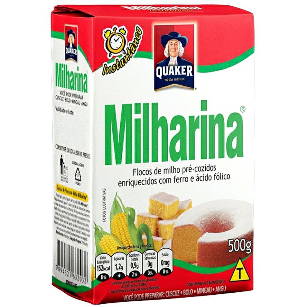 Milharina Quaker 500g | Shopee Brasil