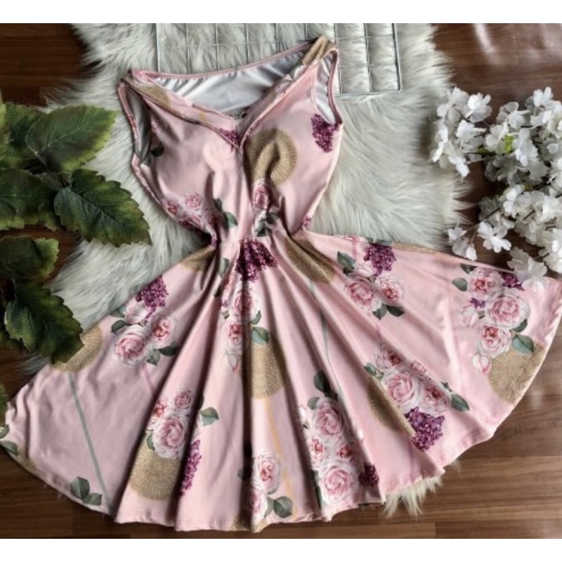 Vestido store boneca rosa