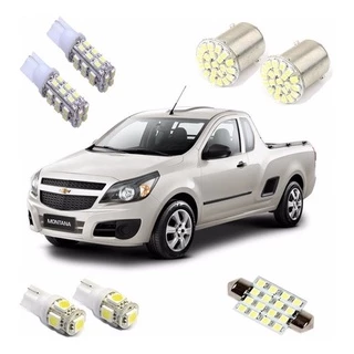 Kit Lampadas Led Montana Pingo Teto Placa Ré Torpedo