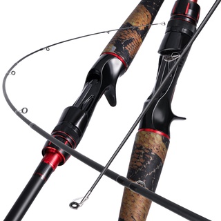 Vara De Pesca Sougayilang Fibra De Carbono 1.8m1.98m 2.1m Carpa Para UltraLight Max Drag 10kg