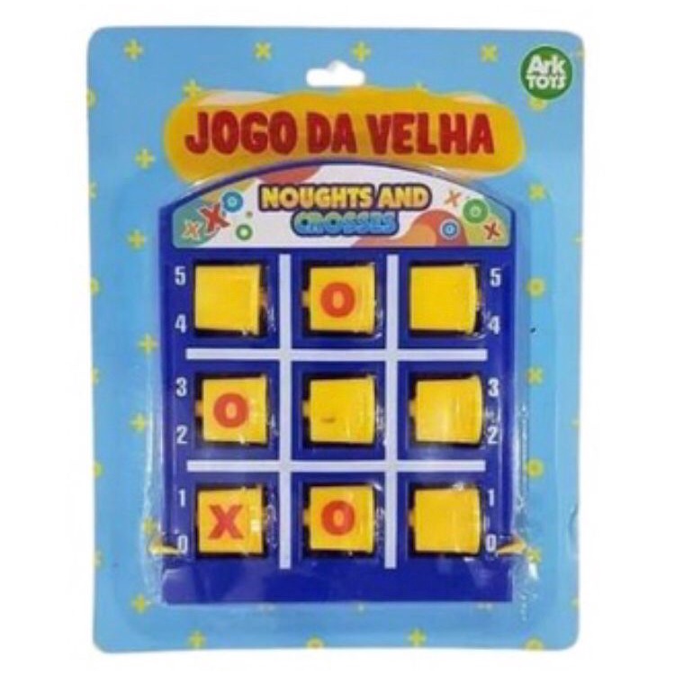 Jogo Da Velha Tabuleiro Raciocinio Educativo Lógica Infantil