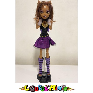 Boneca Monster High Music Festival Clawdeen Wolf usada loose