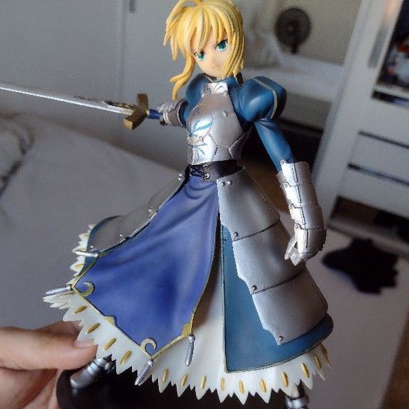 Saber Fate Stay Night Action Figure Rara Loose Banpresto