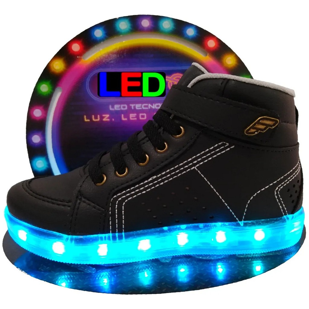 Sapato de sale led masculino