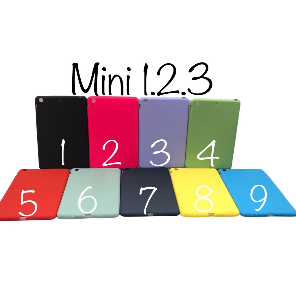 Capa Silicone Premium Para iPad Mini Geração 1/2/3 Tela 7.9