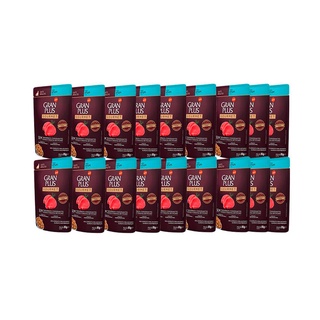 Kit 20 Racao Umida Gran Plus Gourmet Gatos Adultos Atum Sache 85gr