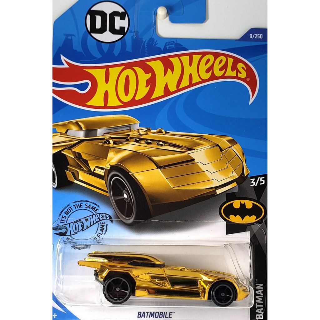 Carrinho Hot Wheels Batmóvel Dourado Batman