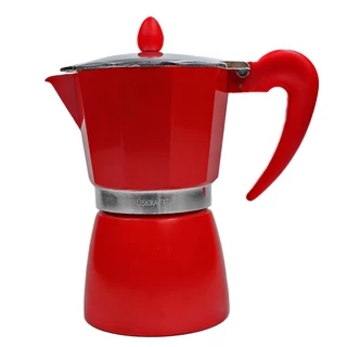 Chaleira de fazer café italiana expresso e moca 6 Xícaras