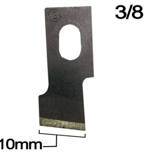 Kit 12 Facas De Refilo P/ Costura Caseadeira 71cl 3/8 Duzia