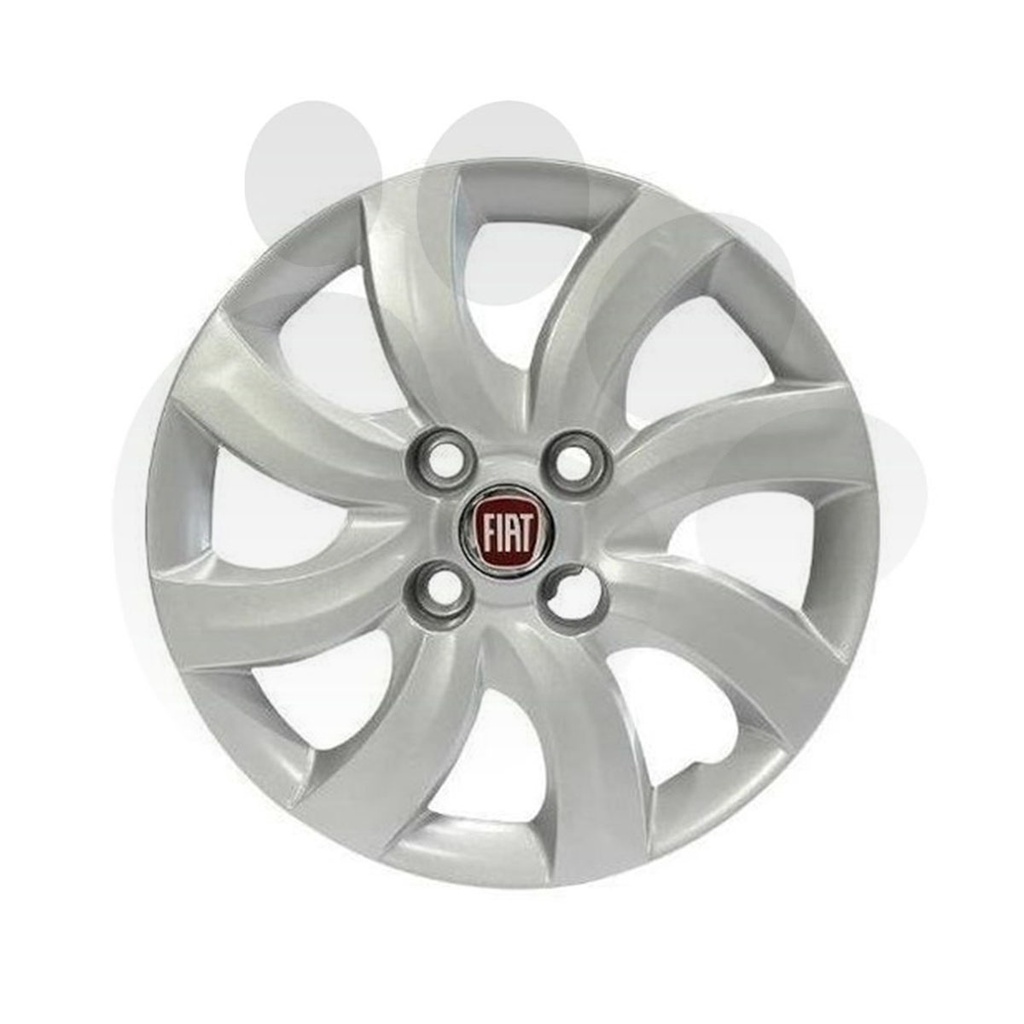 Calota Fiat Aro 14 Original Fiat- NOVO PALIO - 2012,2013,2014,2015,2016,2017 - 100196604