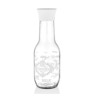 Garrafa de Vidro Magica para Água Multiuso 1 Litro