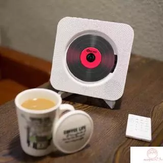 - MP3-CD Player Montado Na Parede Rádio FM Com Modo Duplo