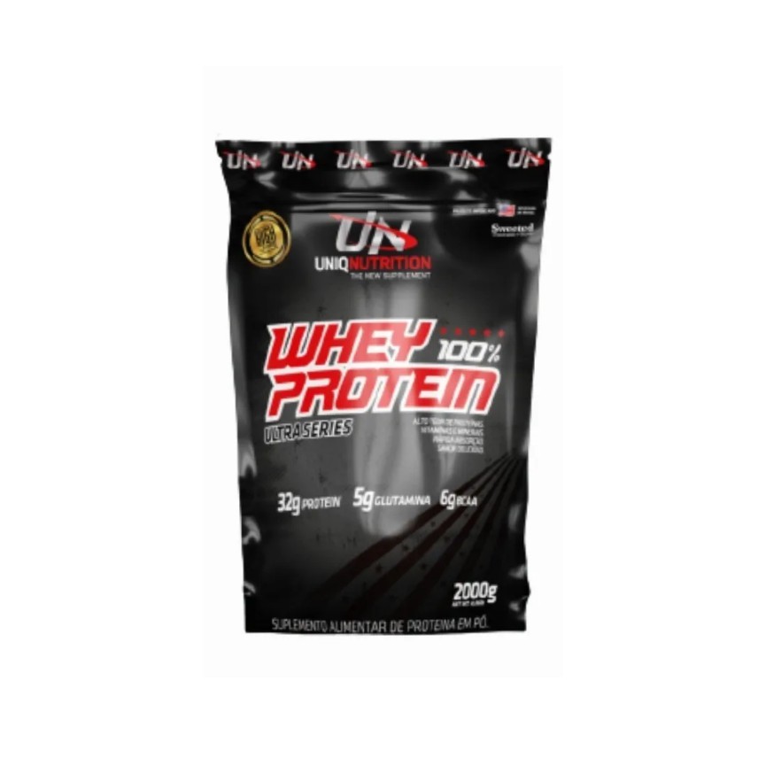 Whey 100% Protein 2kg Uniq Nutrition