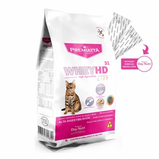 Ração Premiatta Gatos Whey HD Lift Castrado - 3kg