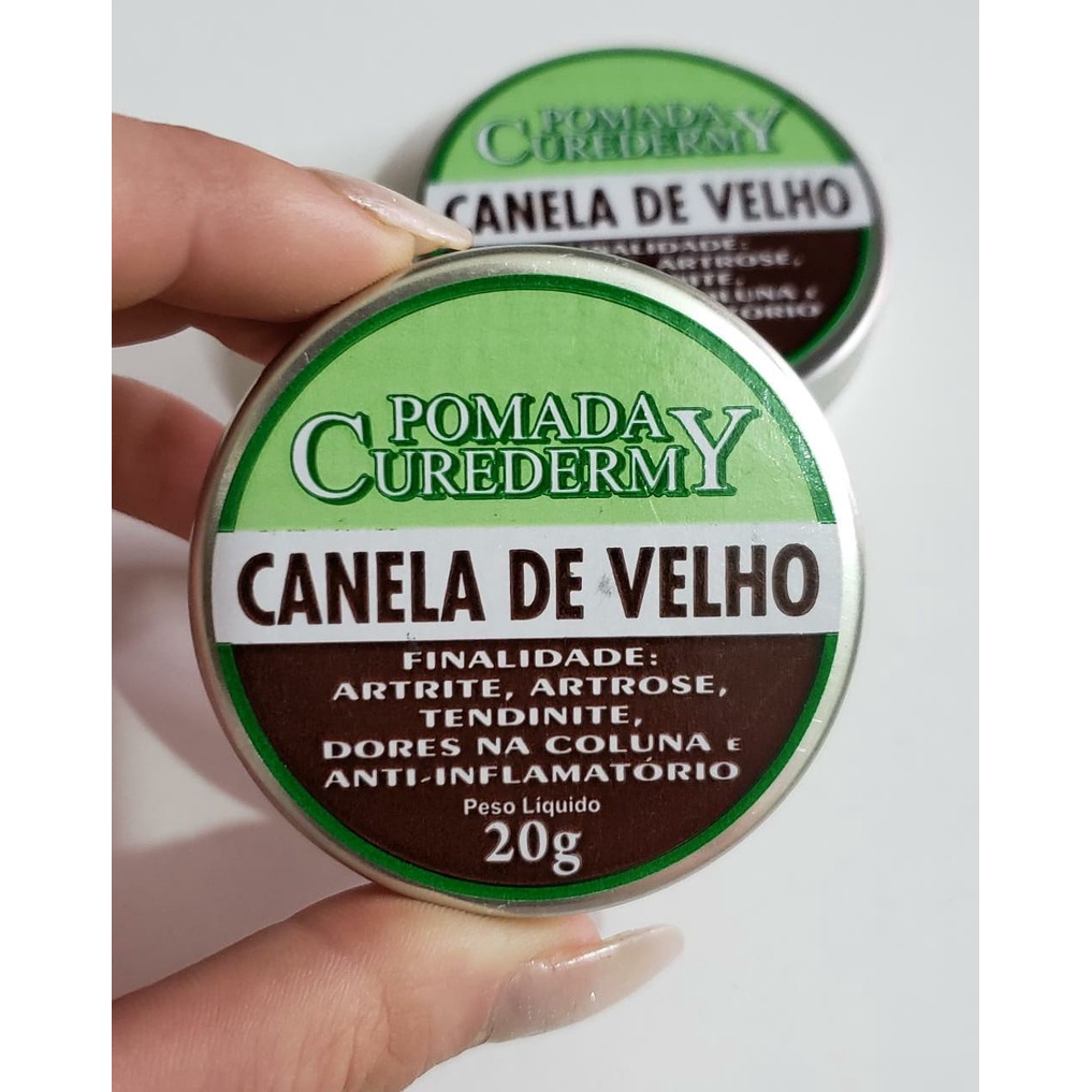 Pomada Canela de Velho 20g | Shopee Brasil