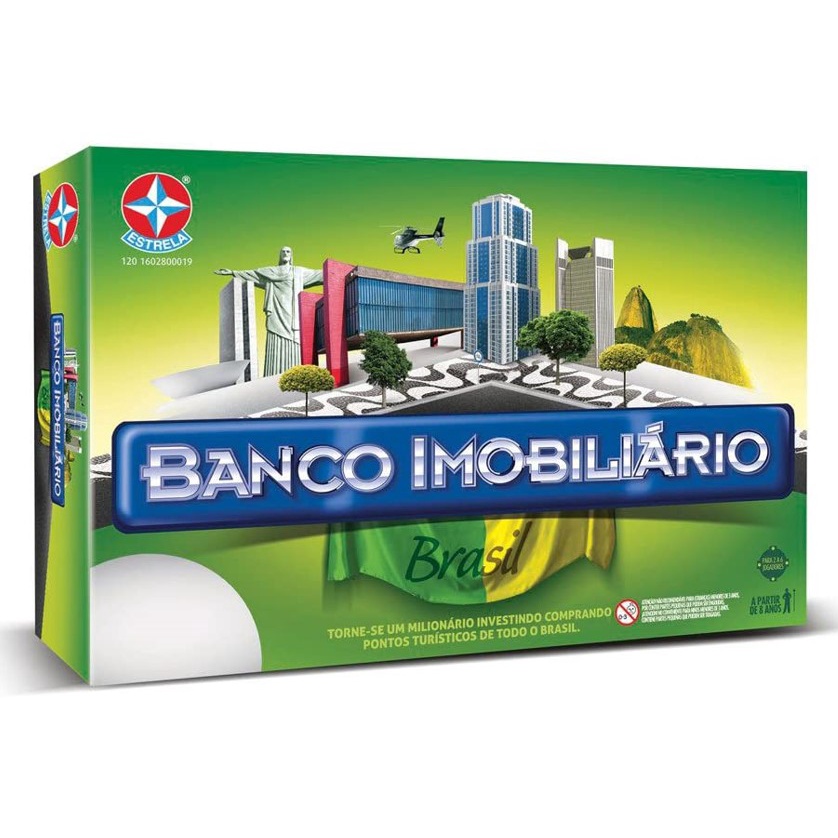 Jogo Banco Imobiliário Jr. - Déc de 80 (Estrela) - Shopping Máquina do Tempo