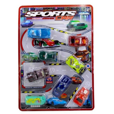 Kit 8 Carrinhos De Brinquedo Do Filme Carros - Chic Outlet