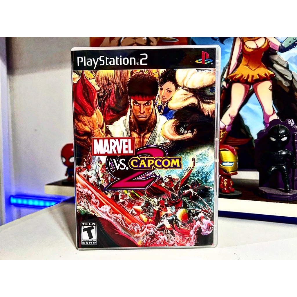 Jogos Playstation 2 - Patch - Marvel Vs Capcom 2 - | Shopee Brasil