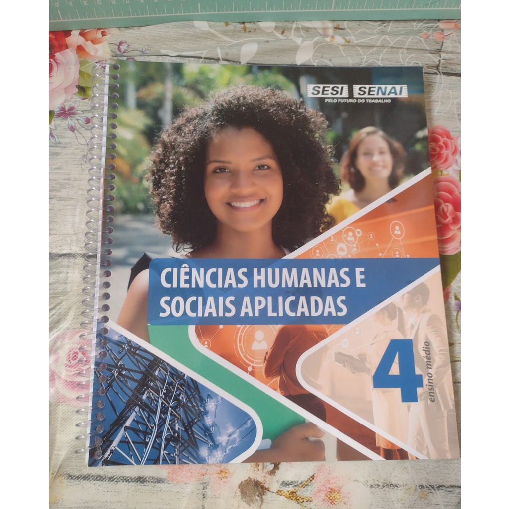 Sesi Senai Ciências Humanas e Sociais Aplicadas 4 Ensino Médio livro do ...