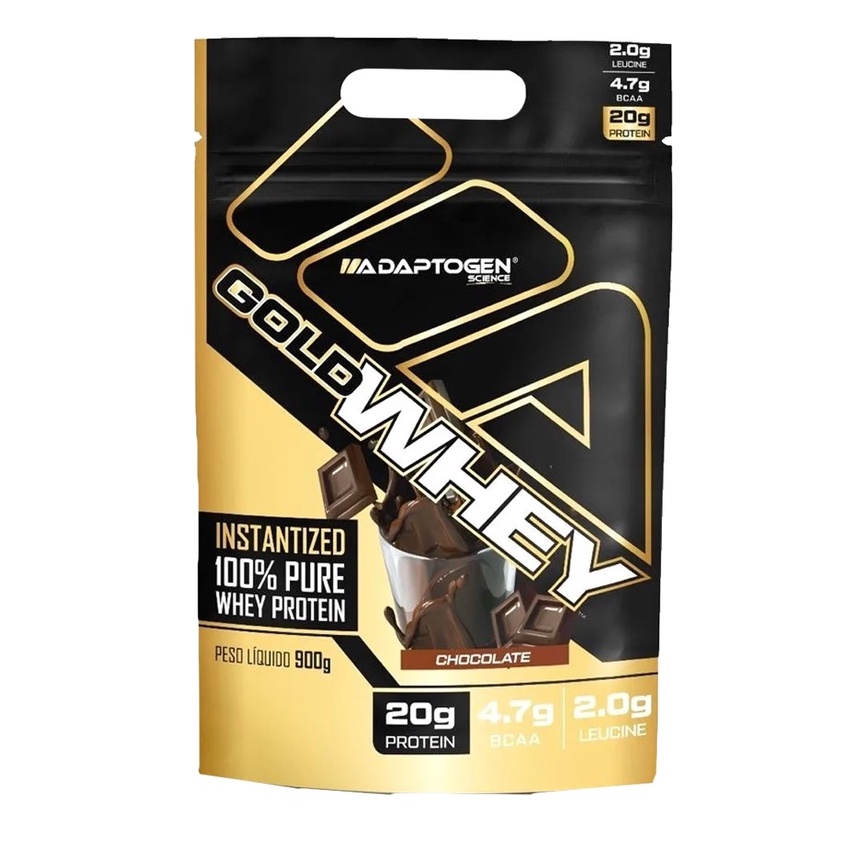 Gold Whey Chocolate 900g Adaptogen Science