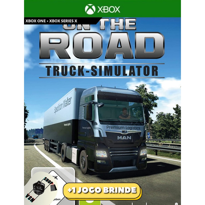 On The Road The Truck Simulator - Xbox One e Séries S/X + Brinde