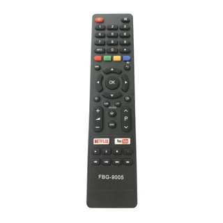 Controle Remoto Compatível TV Philco e Britania Smart TV Netflix Youtube 9005