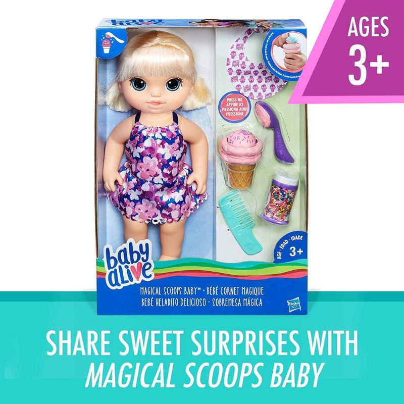 Hasbro baby alive magical scoops store baby doll