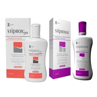 Shampoo Anticaspa Stiproxal ou Stiprox 1,5% com 120 ml - 1 Unidade