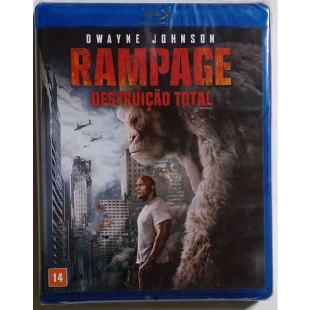 Blu-ray Rampage - Destruição Total - Novo Lacrado | Shopee Brasil