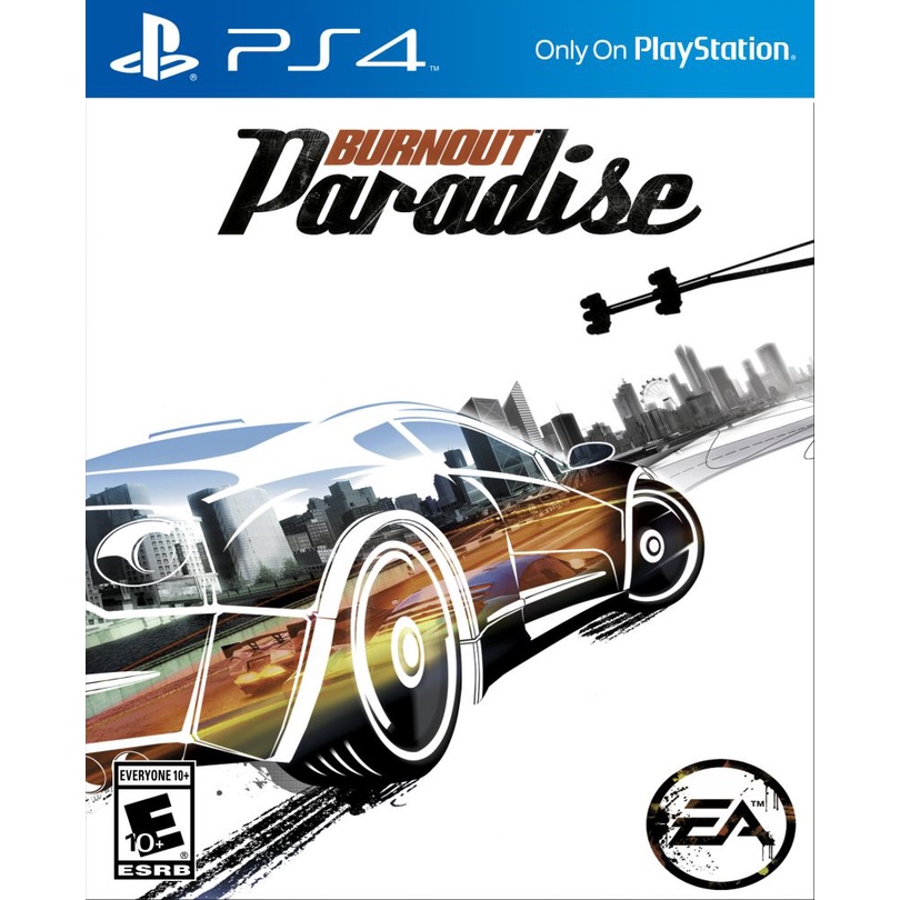 Jogo PS4 Corrida Burnout Paradise Mídia Física Novo Lacrado
