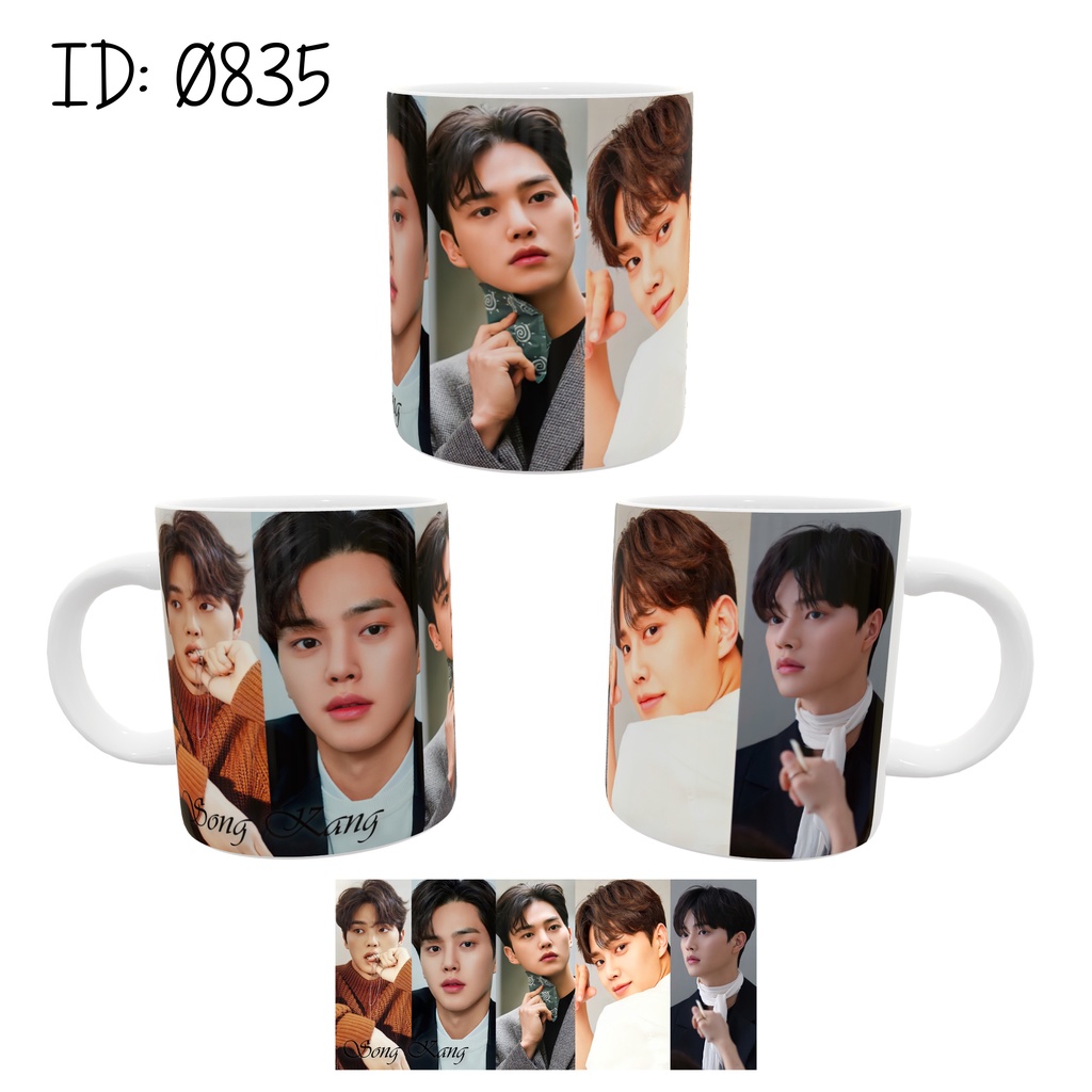 Caneca Song Kang Oppas Coreia Dorama Idol K-idol Kidol K-Drama Kdrama ...