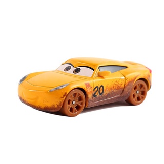 Disney pixar carros 2 3 relâmpago mcqueen mater jackson tempestade ramirez  1:55 diecast veículo metal menino azul corrida brinquedos criança presente