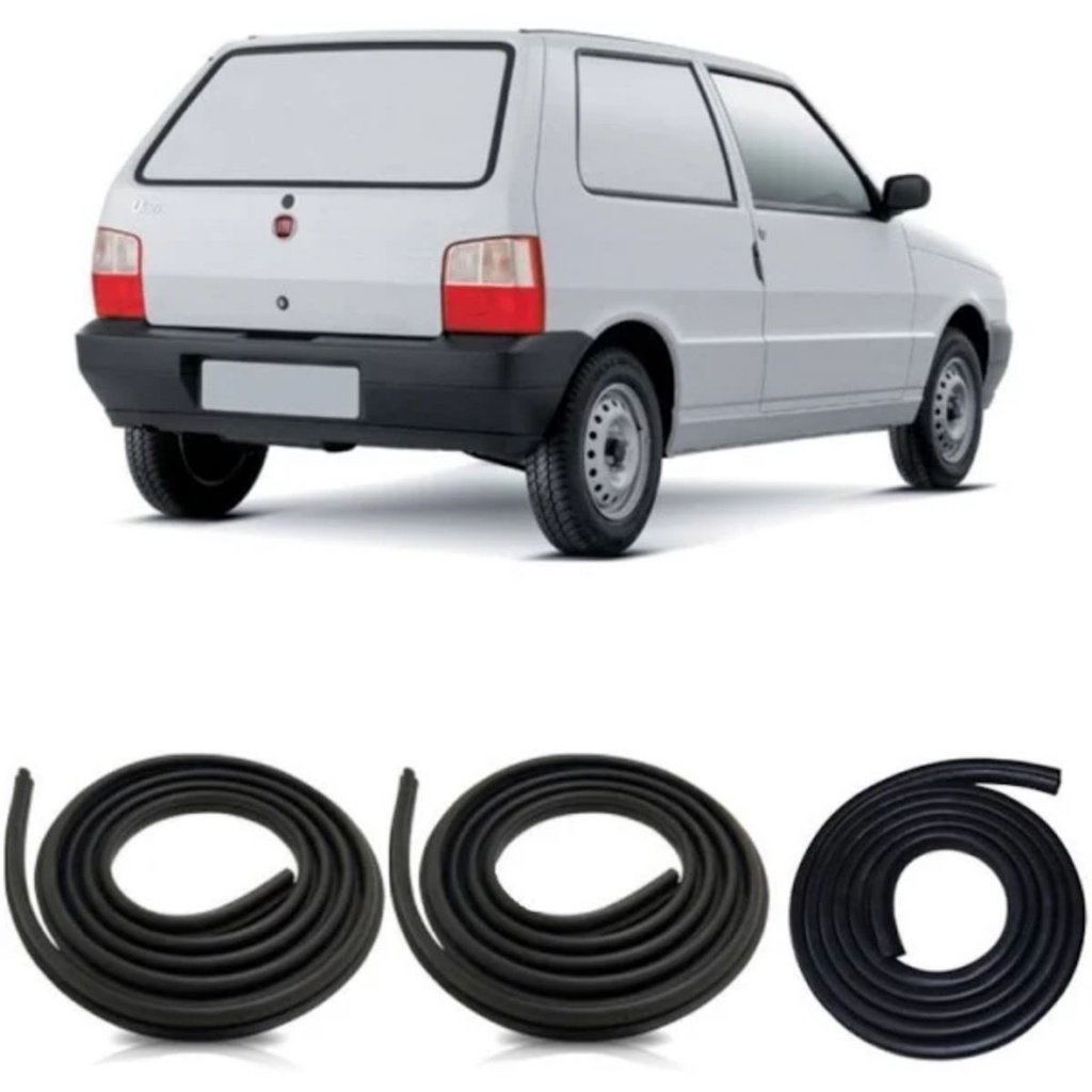 Tergicristallo Posteriore Per Fiat Idea (2003-2018) – Set Spazzola E Braccio, Gomma Naturale Silenziosa