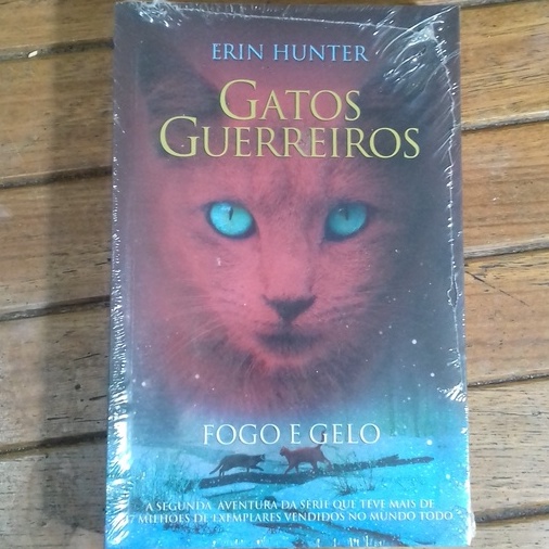 Livro Gatos Guerreiros - Fogo e Gelo - Erin Hunter, Livro Wmf Martins  Fontes Só 2014 Usado 51083774