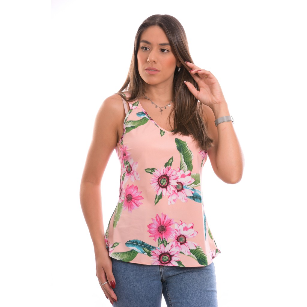 Modelo de hot sale blusa regata