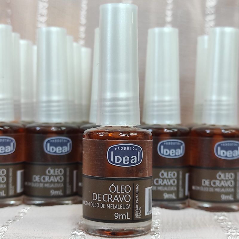 Óleo para Unha Concentrado de Cravo e Melaleuca 8ml Nail Queen -  Coprobel-Mobile