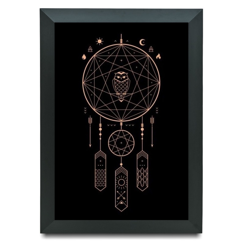 Quadro Decorativo O Sinistro Poster Moldurado A4 | Shopee Brasil