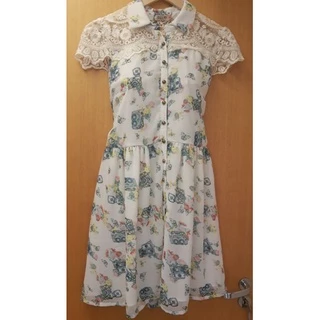 Vestido Antix Olha o passarinho