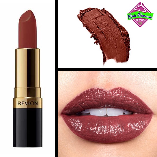 Batom Corado Revlon Batom Cremoso Revlon Super Lustrous 775 | Beleza