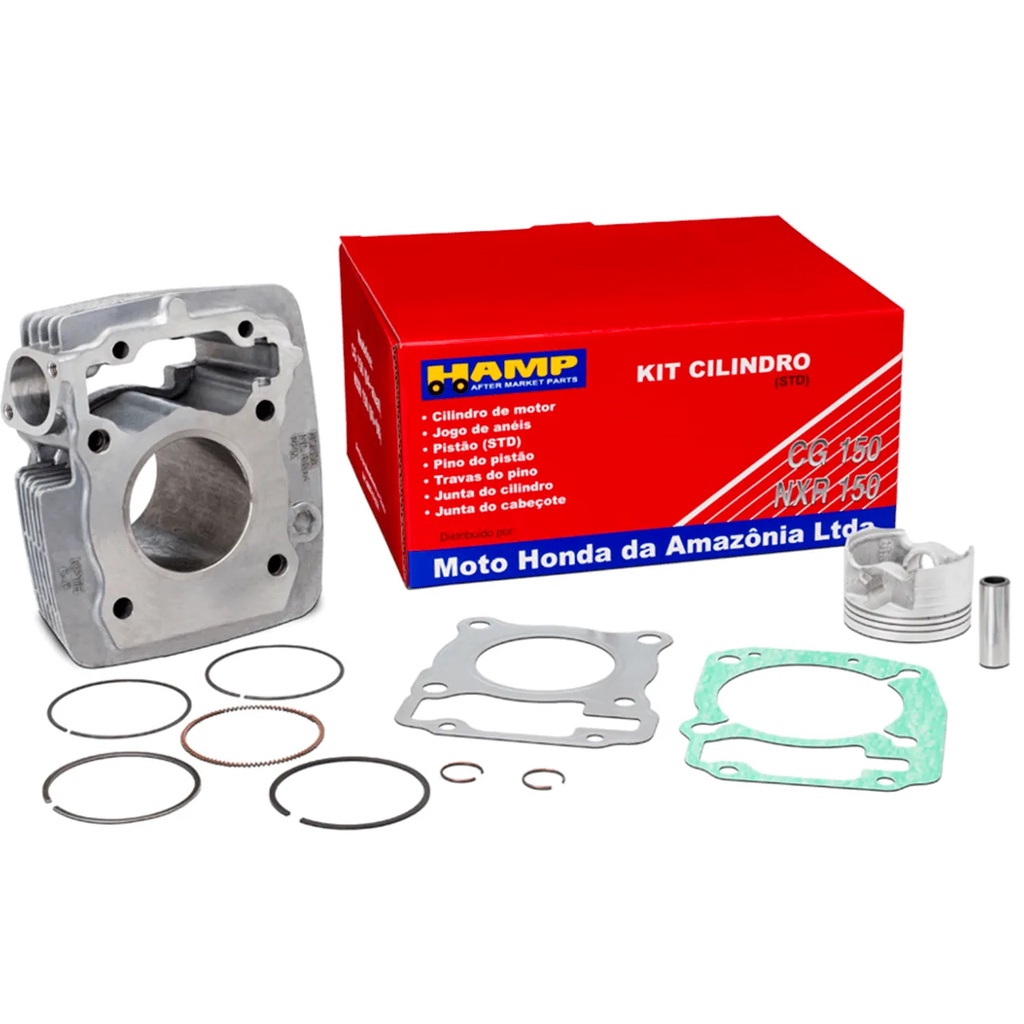 Kit Cilindro Motor Hamp CG NXR 150 150 Titan / Fan 150 / Bros