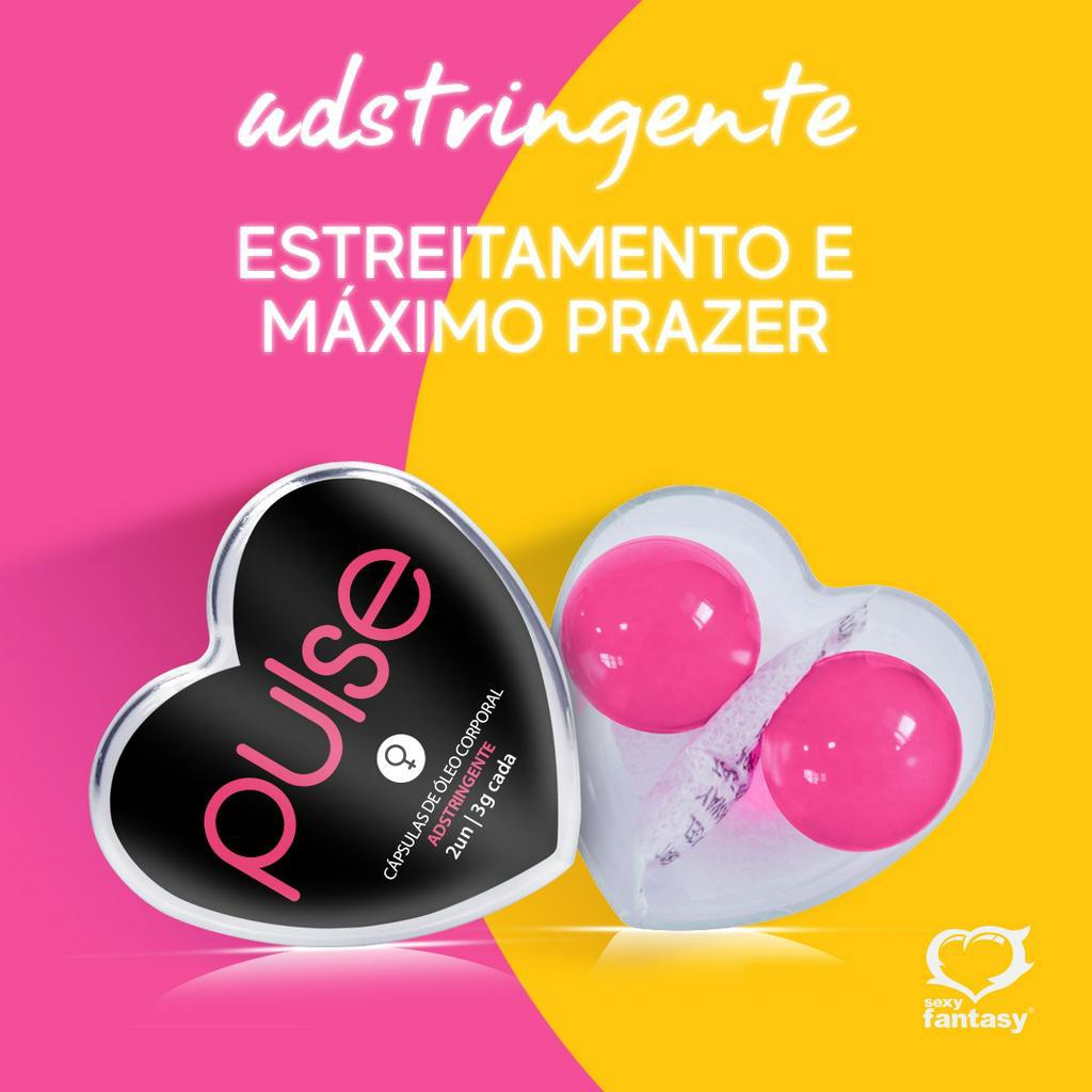 PULSE ADSTRINGENTE VIRGEM BOLINHA DUPLA SEXY FANTASY Shopee Brasil