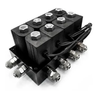 Bloco De Válvulas Hki V8 10mm Suspensão A Ar