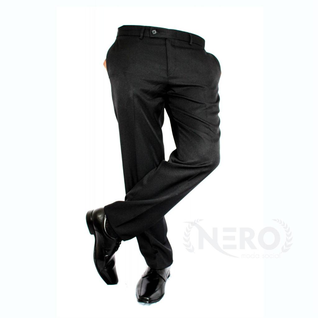 Calça social hot sale masculina skinning