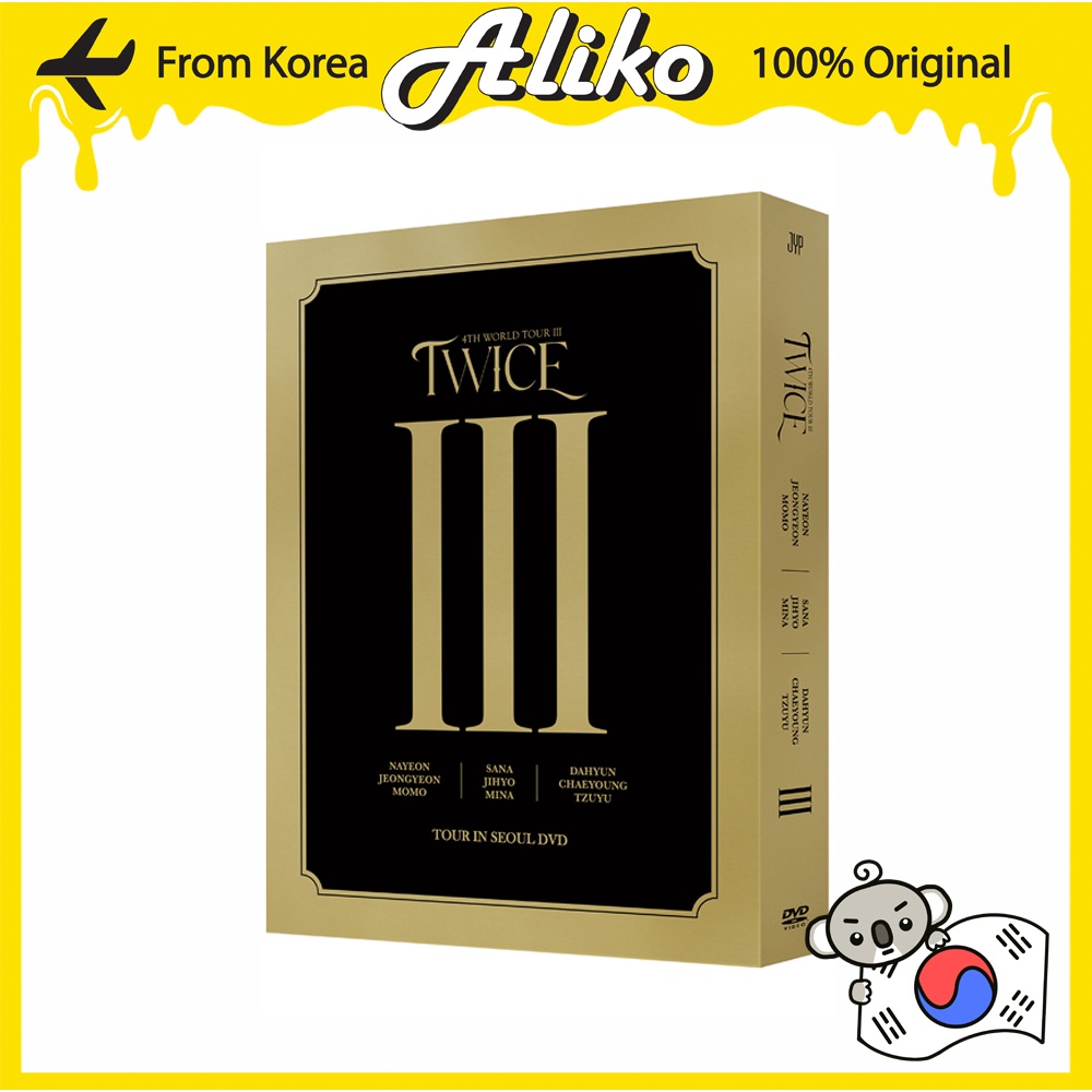 Twice - 4th World Tour Ⅲ In Seoul Dvd | Shopee Brasil