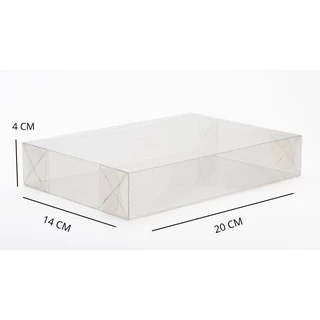 25 Caixas de Acetato Transparente 20x14x4 para Decoração C20-T