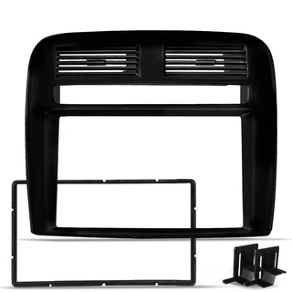 Moldura Painel 2din Fiat Punto 2008 09 10 A 2012 Black Piano