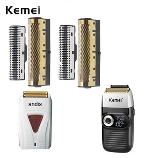 Lâminas Elétricas Kemei Km-2026 Km-2028 Original / Lâmina Para Faca / Cortador / Cabe Andis / Barbeador 17170 / 17205