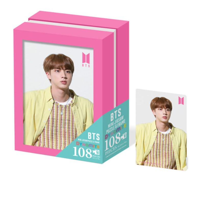 Caixa De Quadro Com Porta-Cabeças Do Bts Dynamite Para Cartão
