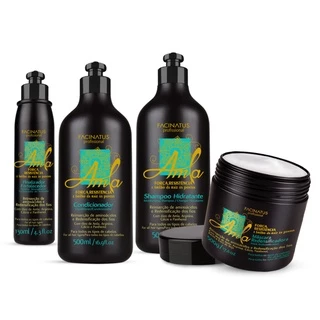 Kit Capilar Amla Força E Resistência Facinatus - 4 Itens